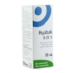 Colírio Hyabak 0,15% De 10ml