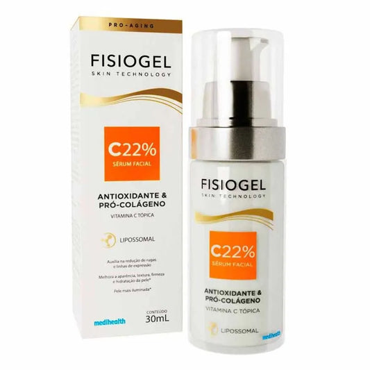 Sérum Facial Antioxidante Fisiogel C 22% 30ml